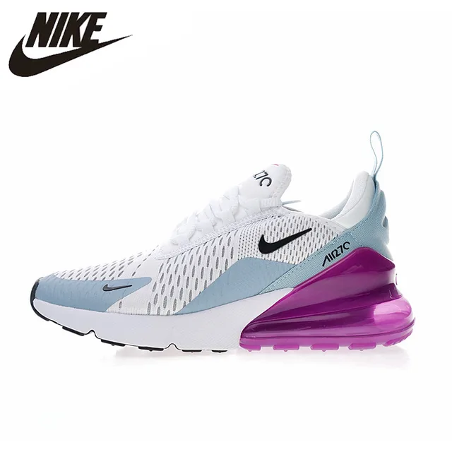 Оригинальный Nike Оригинальные кроссовки Air Max 270 женские Беговая Спортивная обувь Открытый Спортивная обувь удобные дышащие 2018 Новое поступление AH6789