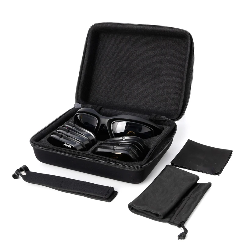 Free delivery Polarized Motorcycle Lens Sun Glasses Protective Goggles Sports Wrap Riding Running Cycling Biker Windproof