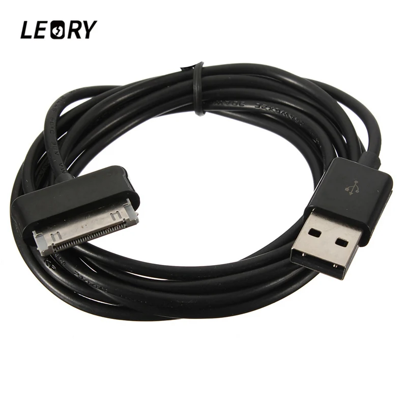 LEORY 1 м/2 м USB данных Зарядное устройство зарядный кабель для samsung для Galaxy Note 10,1 GT-P1000 P5100 P5110 P5113 P3100 P3110 P6800 N8000 - изображение