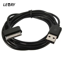 Leory 1 м/2 м USB синхронизации данных Flex Зарядное устройство кабель для Samsung Galaxy Tab 2 10.1 gt-p1000 P5100 p5110 P5113 P3100 P3110 P6800 N8000