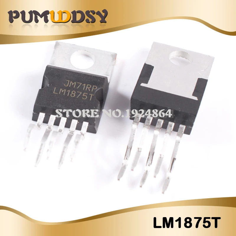

10PCS Free shipping LM1875T LM1875 1875T 1875 TO-220-5 The new quality is very good work 100% of the IC chip