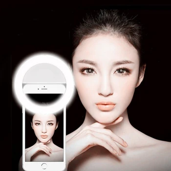 

Z20 Led Selfie Ring live light 3mode Flash Light Camera Enhancing Photography Luminous Lamp for iPhone Samsung Any mobile phone
