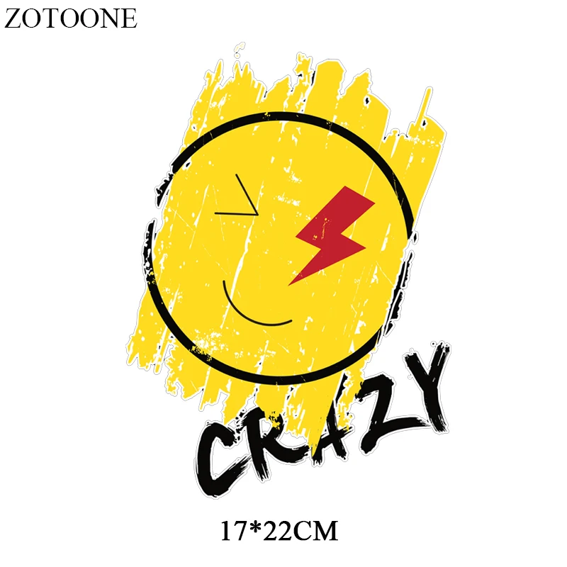 ZOTOONE утюжок для переноса пищевых букв патчи одежды DIY Футболки платья Аппликация