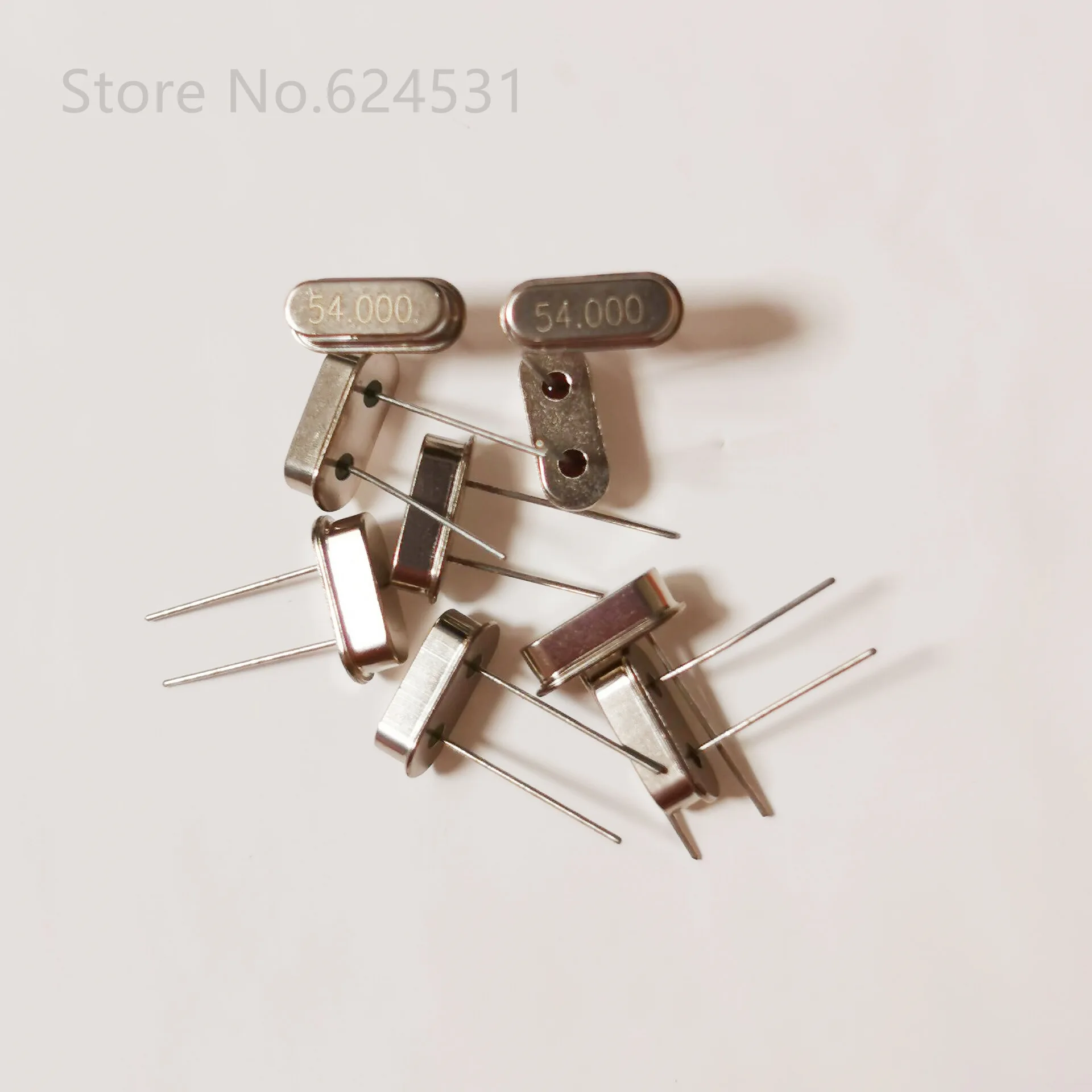 

10pcs In-line HC-49S 54M 54MHZ 54.000MHZ 2-pin in-line crystal 54MHZ resonator