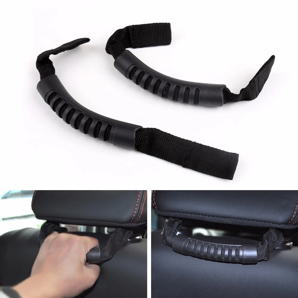 Areyourshop автомобильное заднее сиденье ролл бар захват ручка для Jeep Wrangler JK& Unlimited 2007- черная Стилизация автомобиля части