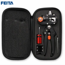 FEITA Secateurs Ножницы Профессиональные фрукты, технология бонзаи дерево прививки инструмент нож для прививки деревьев режущий секатор садовые инструменты с 2 лезвиями