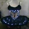 Ruoru Professional Ballet Tutu LED Swan Lake Adult Ballet Dance Clothes Tutu Skirt Women Ballerina Dress for Party girls Ballet ► Photo 3/6