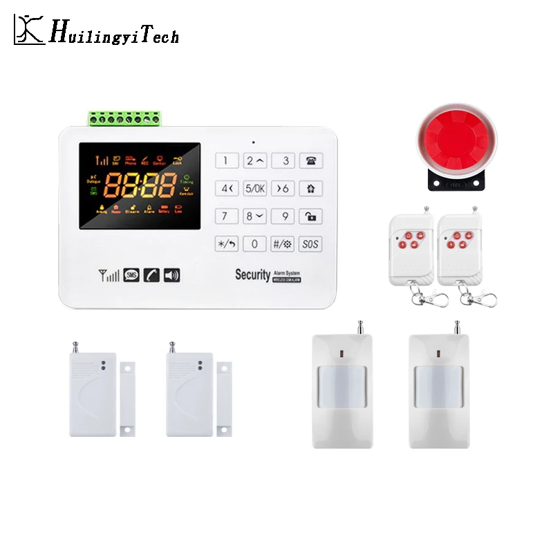 Free Shipping Android and IOS APP Control Wireless Home Security GSM Alarm System Intercom Remote Control Autodial Siren Sensor цена Free Shipping Android and IOS APP Control Wireless Home Security GSM Alarm System Intercom Remote Control Autodial Siren Sensor цены онлайн