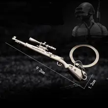 98K снайперская винтовка пистолет игра косплей костюмы спецназ Шлем Броня Модель брелок для ключей для PUBG