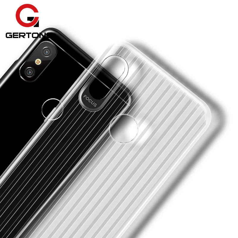 

GerTong High Clear Transparent TPU Case For Xiaomi Redmi 6A 6 Pro 5 Plus 5A S2 Note 4X 4 Mi A2 Lite Transparent Cover Shell