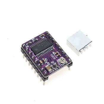 

3d printer parts 5pcs/lot 3D Printer Stepstick Drv8825 Stepper Motor Driver Reprap 4 PCB Board + Free shipping replace A4988