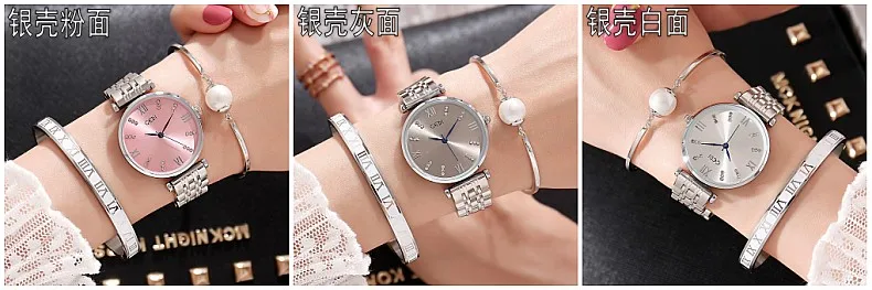 Relógios Top Marca de Luxo Ladies Quartz