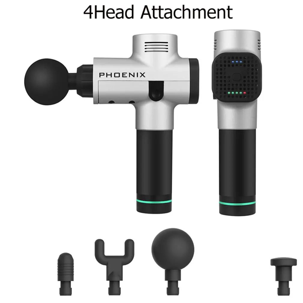 Бородатый фасции пистолет массаж тела пистолет Электрический Глубокий мышцы релаксации фитнес массажер захват