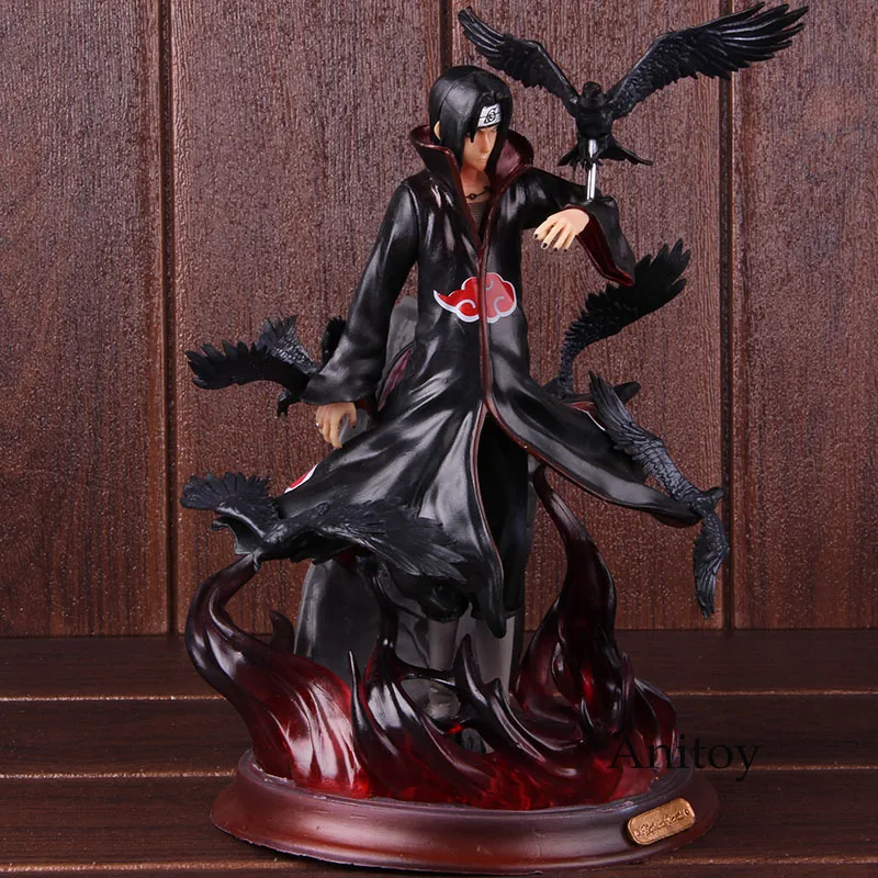 Shonen Jump Naruto Shippuden Uchiha Itachi Боевая версия GK статуя ПВХ Uchiha Itachi фигурка Коллекционная модель игрушки