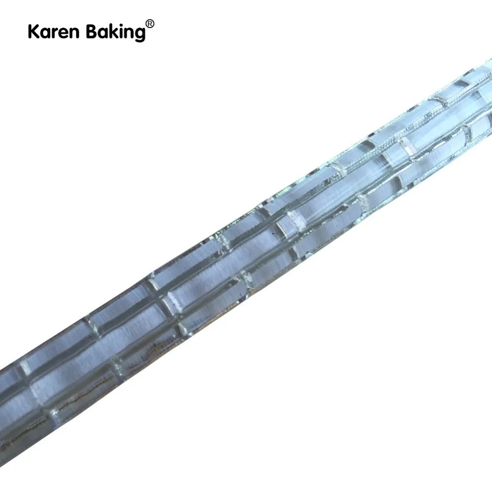 Стены Pattern Прозрачный Тиснение Пластик rolling Шпильки украшения торта Инструменты A411
