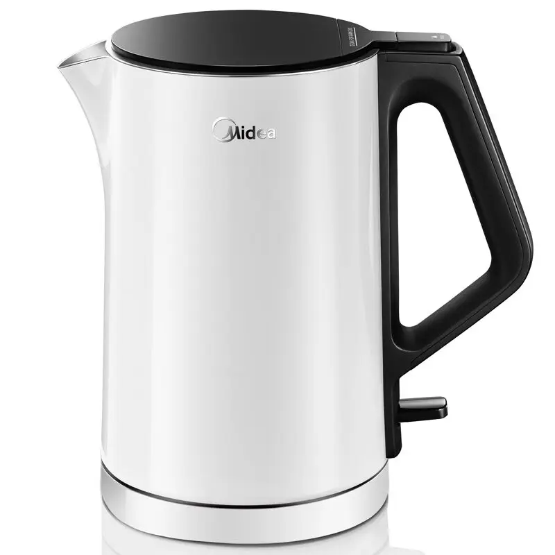 220V Midea Stainless Steel Electric Kettle Boil Water Tea Pot MK HJ1508