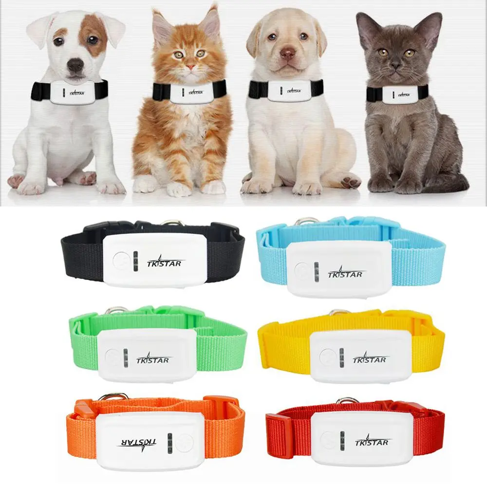 Pet Tracker TK909 Supper Mini GPS Tracker with Pet Collar for Cat Dog