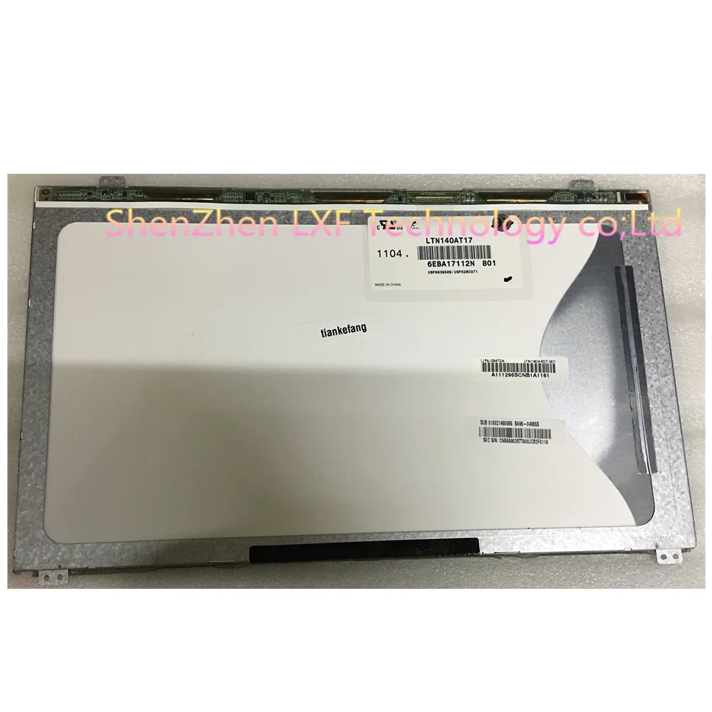 14-дюймовый ЖК-дисплей для ноутбука светодиодный экран Samsung NP300V4A-A01UK LTN140AT17 LTN140AT21-001