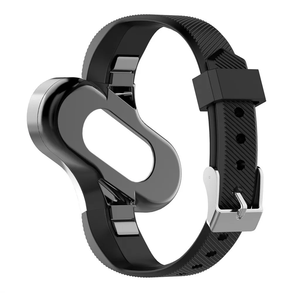 Ремешок силиконовый для Xiaomi Mi Band 4 спортивный водонепроницаемый сменный Браслет