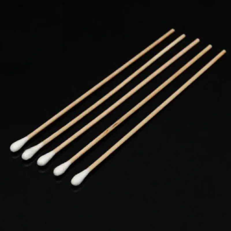 100pcs  Women Makeup Cotton Swabs Cotton Buds Make Up Wood Sticks Nose Ears Cleaning Microbrush Cosmetics Health Care
