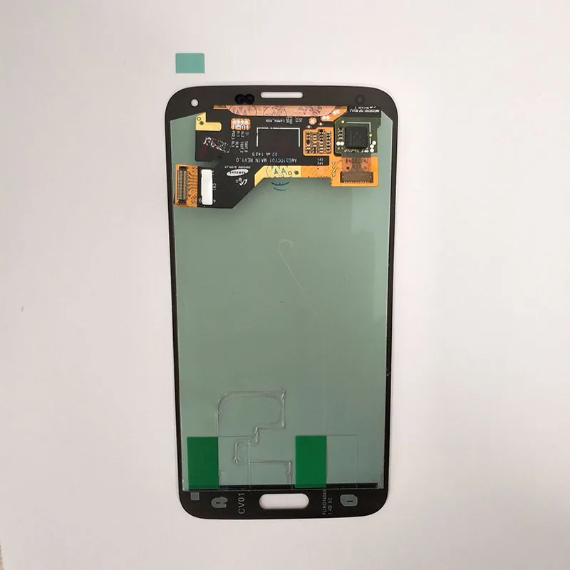 Оригинальный ЖК экран Burn Shadow для Samsung s5 G900 G900F дисплей S5 с сенсорным дигитайзером в