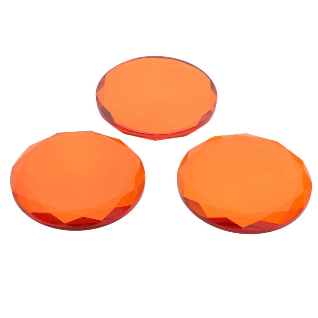 3Pcs Professional Crystal Adhesive Glue Holder Pallet Stones For Fake Eyelashes Extension Makeup Cosmetic Tool