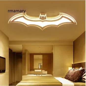 

Batman ceiling lamp led cartoon fashion boy simple modern personality study ultra-thin children's room lighting ceiling light