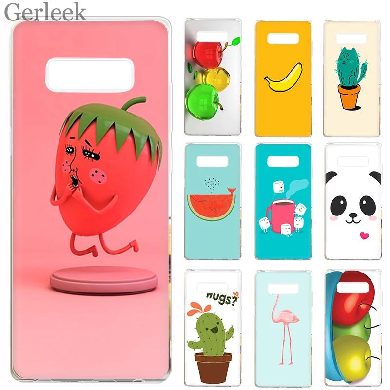 3D Strawberry Banana Bonsai Phone Case Cover For Samsung Galaxy S7 Edge S8 S9 Plus Note 8 9 | Мобильные телефоны и