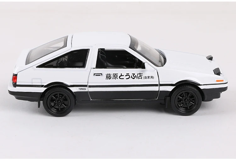 1:28 INITIAL D AE86 Металлический Игрушечный Автомобиль металлическая машина игрушечные машинки модель автомобиля Миниатюрная модель автомобиля игрушки для детей