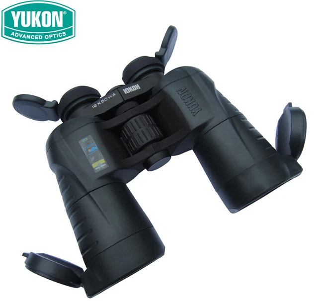 Cheap good quality Yukon 22023 Prism binocular 12x50WA outdoor telescope wide-angle Binocular 12X  magnification