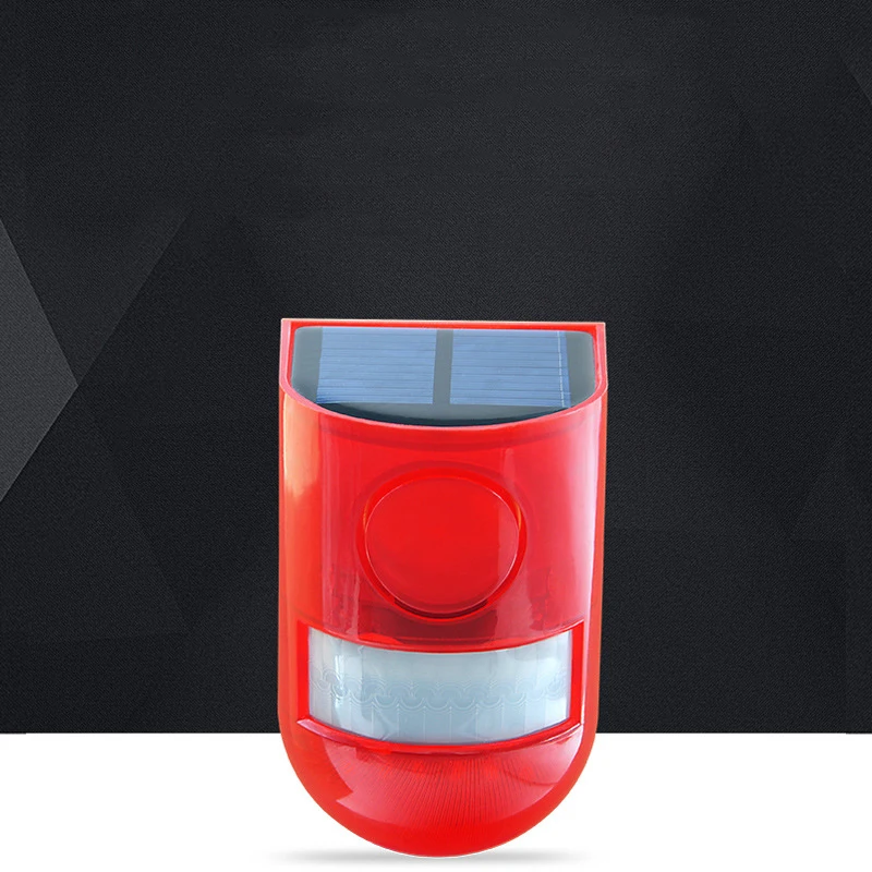 solar ip65 110db sirene alta embutido sensor 05