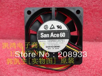 

For SANYO SANYO 6015 6cm dual ball bearing 109p0612S701 12V 0.15A ++cooling fan