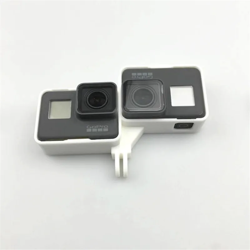 Sunnylife Gopro Hero 5 2In1 Dual Camera Framework Filming Holder Dual Port Binocular Housing Shell Double Bracket 3D Printed (2)