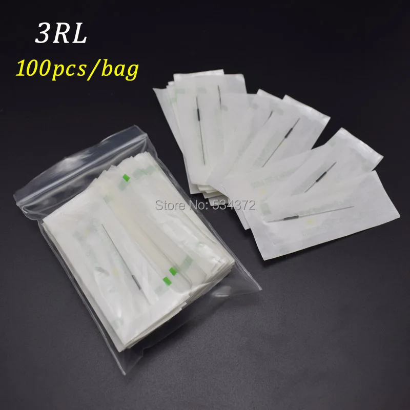 

3R X100PC/Box Permanent Makeup Eyebrow Pen Machine Needles Free Shipping