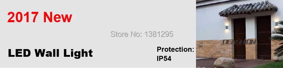 Наружное освещение в стиле модерн настенный светильник наружный крыльцо Светильник ing светодиодный настенный светильник водонепроницаемый вверх и вниз сад настенный светильник бра s IP54