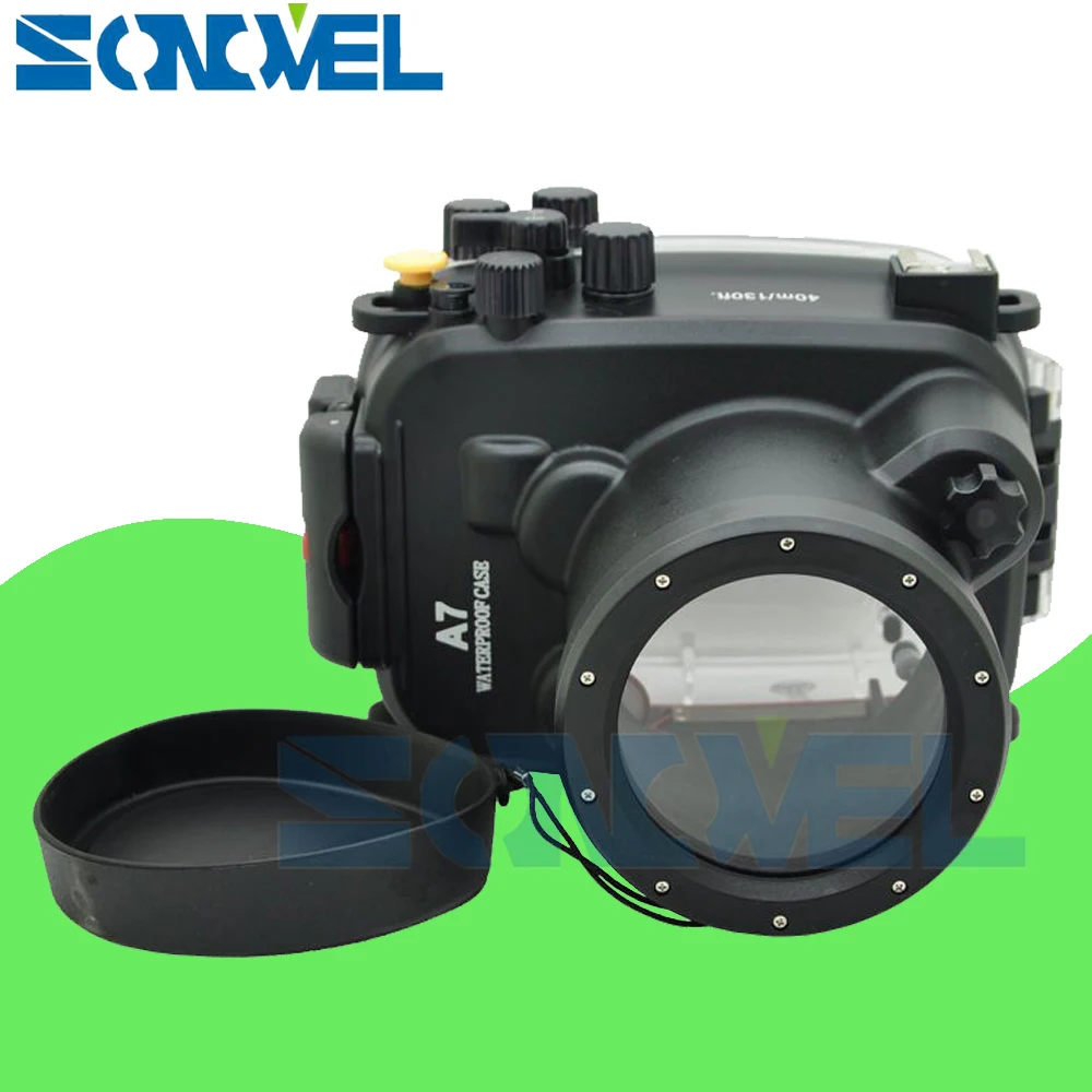 Meikon 40m 130ft Waterproof Underwater Diving Case Camera Housing Case