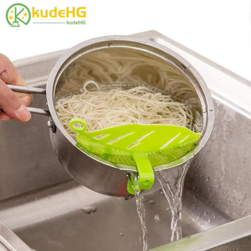 

1Pc Leaf Shaped Rice Wash Gadget Noodles Spaghetti Beans Colanders & Strainers Kitchen Fruit&Vegetable Cleaning Tool 23