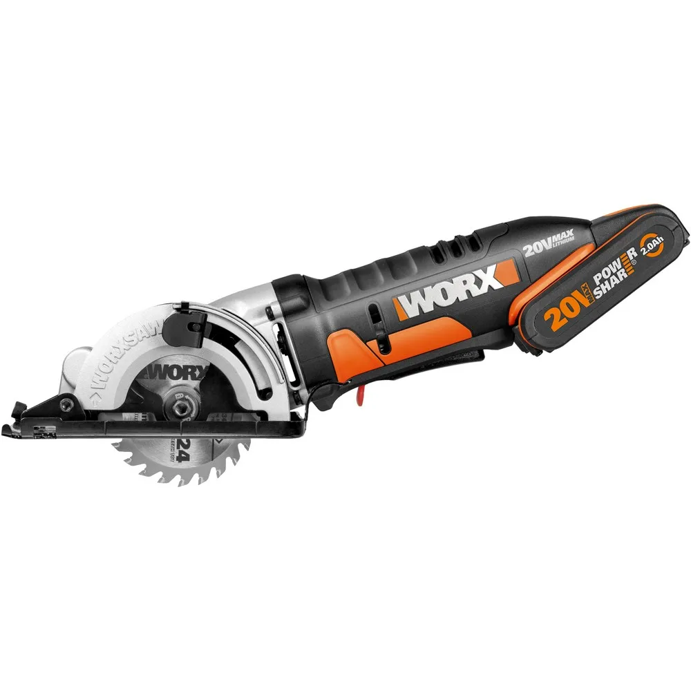 Дисковая пила аккумуляторная WORX SAW WX527 20В