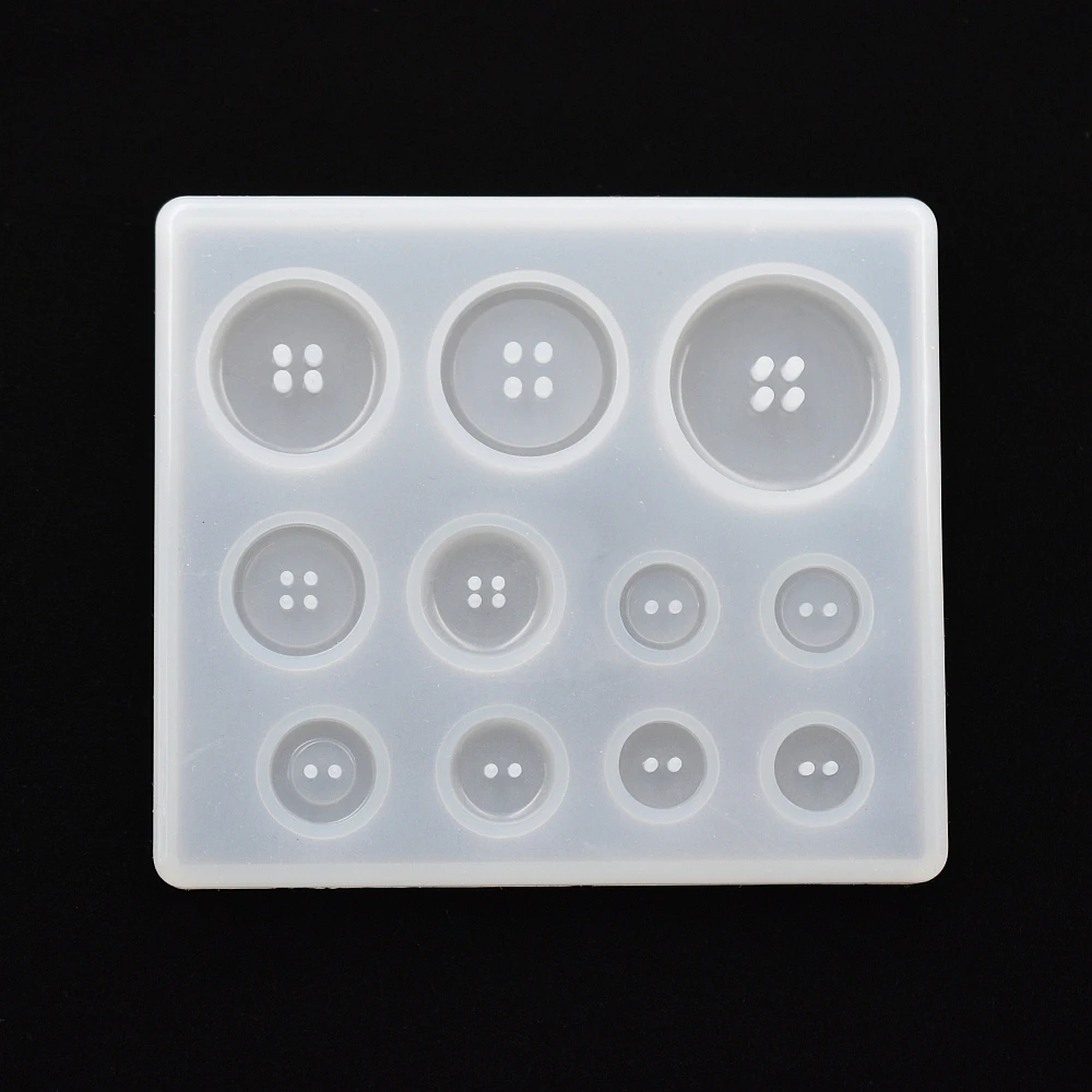 SNASAN Multi style Pendant Silicone Mold button number letter Resin Silicone Mould handmade DIY Jewelry Making epoxy resin molds