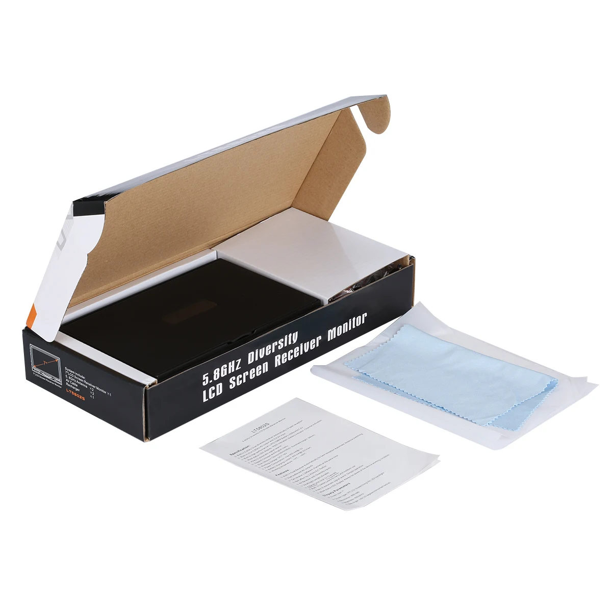 LCD5802 LT5802S 5802 5 8G 40CH 7 дюймовый приемник разнесенных сигналов Raceband монитор со