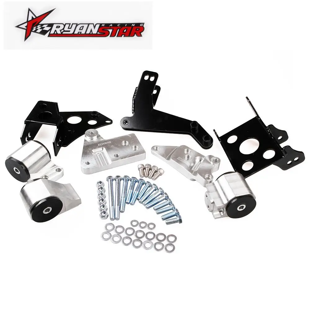 RYANSTAR New 70A K SERIES ENGINE MOUNTS MOTOR SWAP KIT for 96 00 HONDA
