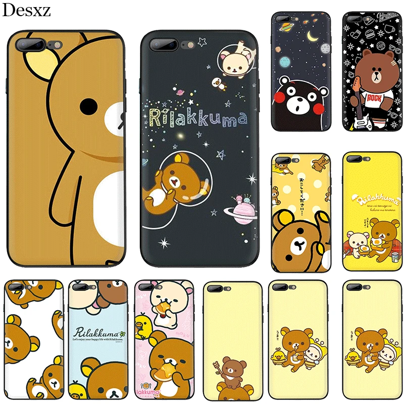 Чехол для мобильного телефона iPhone 6 6s 7 8 Plus 11 Pro X XS XR Max 5 5S SE чехол rilakkuma | Мобильные