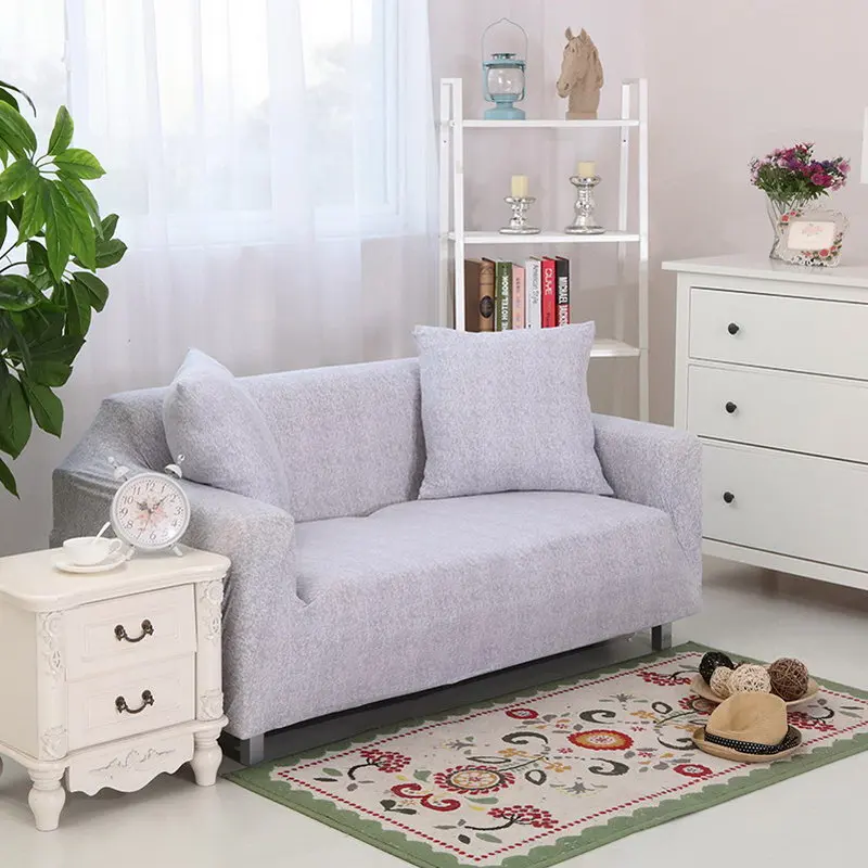 WIKETUO Универсальный угловой эластичный диван Чехлы стрейч чехлов полиэстер подходит для всех чехол для секционного дивана мебель протектор - Цвет: Color 12