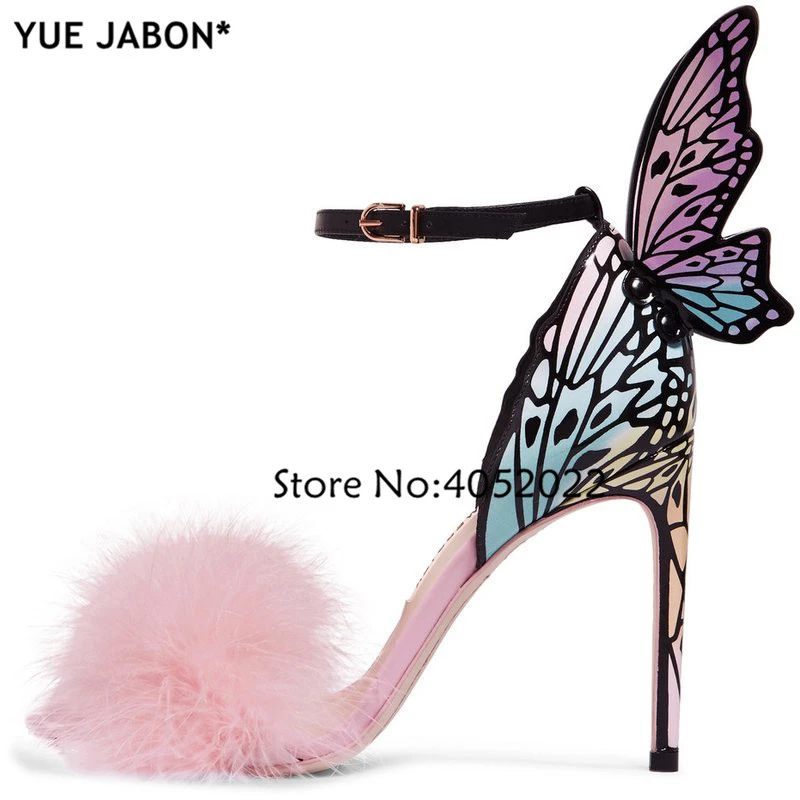 butterfly gladiator sandals