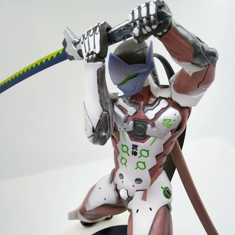 30 CM Game OW Ninja Shimada Genji Joints Moveable Action Figure Model Toys Collections