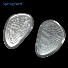 

SpringYard (2 Pairs/ lot ) Gel Anti-Slip Ball of Foot Metatarsal Cushion Forefoot Pad Insoles for Shoes Woman Sandals High Heels