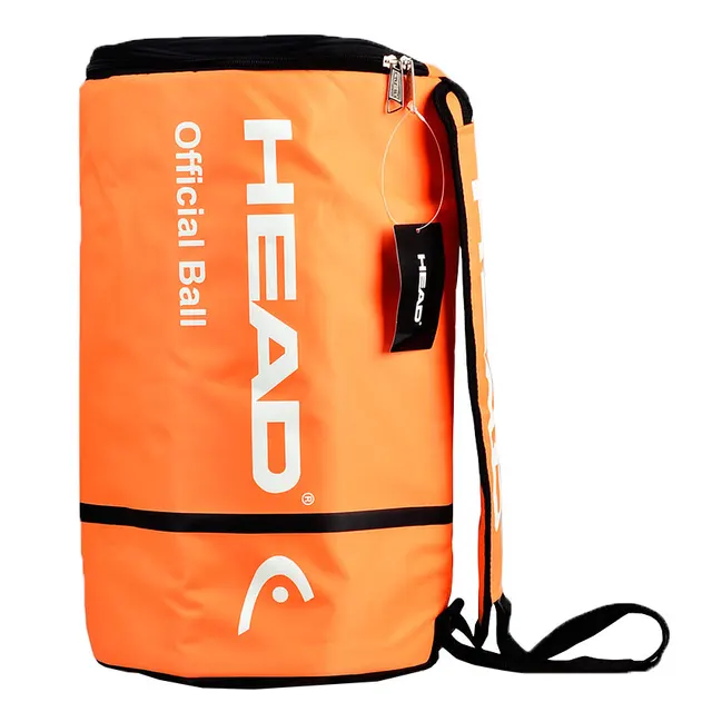 Head Official Tennis Ball Bag Capacity 80 100 pcs Tennis Ball Barrels Bags For Tennis Training