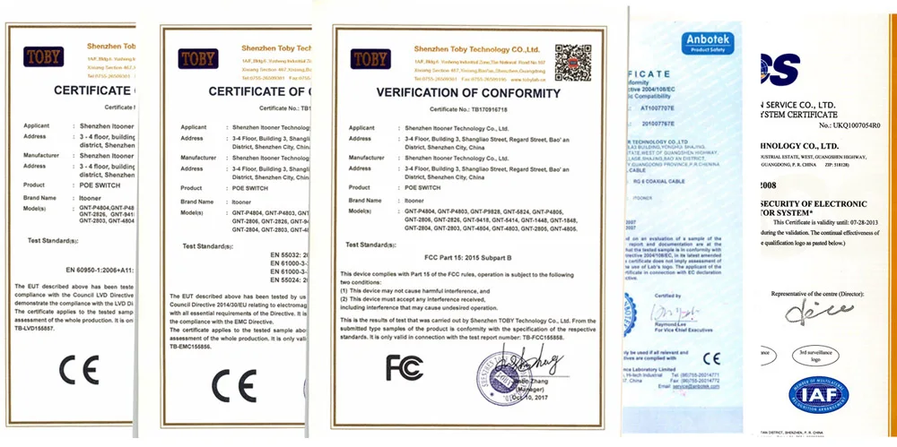 48 в сетевой переключатель POE Ethernet с 10/100/1000 Мбит/с порты и разъёмы IEEE 802,3 af/at подходит для IP камера/беспроводной AP/CCTV камера системы