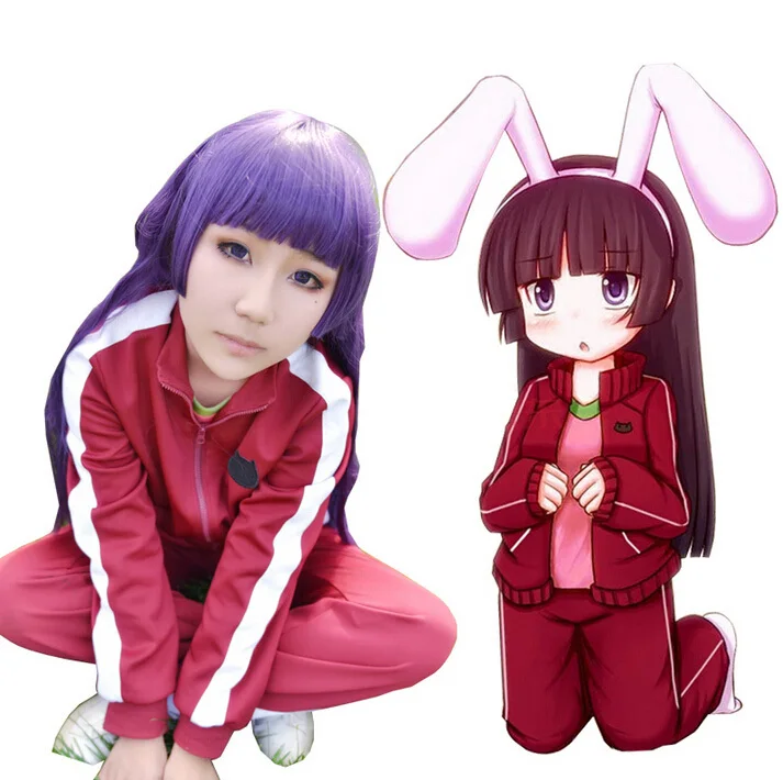 cos clothes Gokou Ruri Black Cat Sweater sportswear suit cosplay anime around Women |