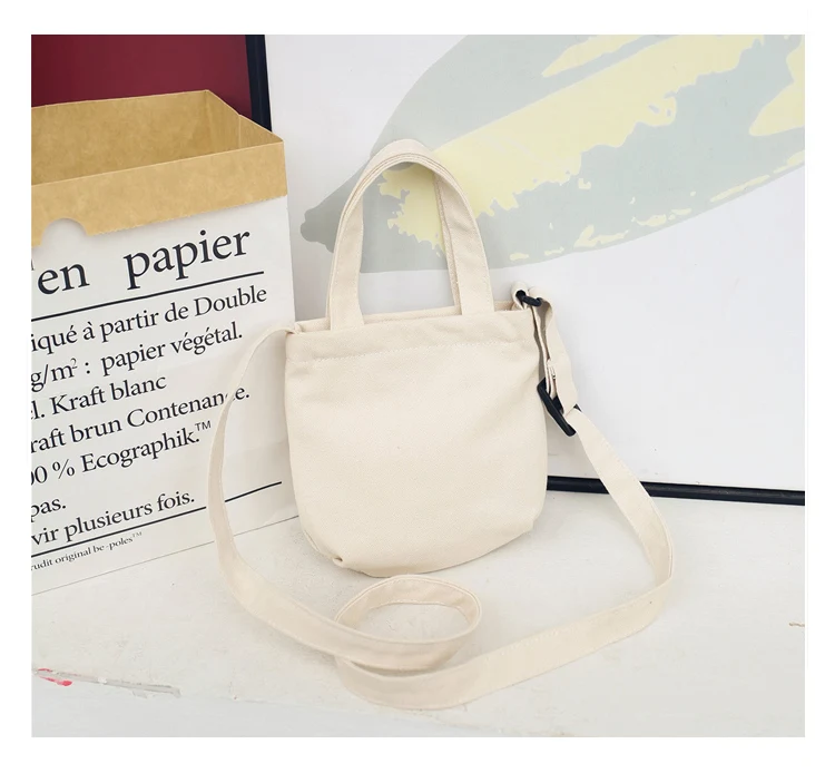 Menghuo 2018 New Canvas Casual Korean Shoulder Tote Bag Mini Single Messenger Crossbody Bags Women Bucket Female Bag Cute girls00_32_21